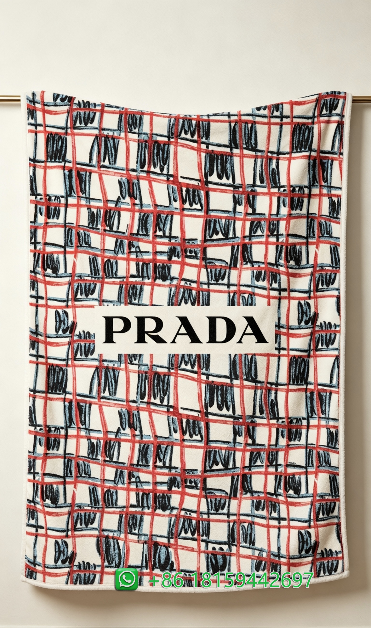 Prada Throw Blankets